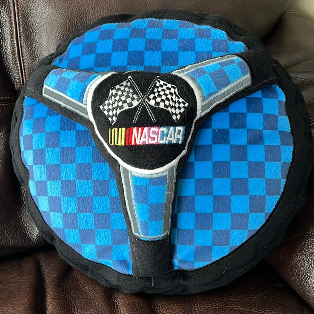 NASCAR STEERING WHEEL PILLOW